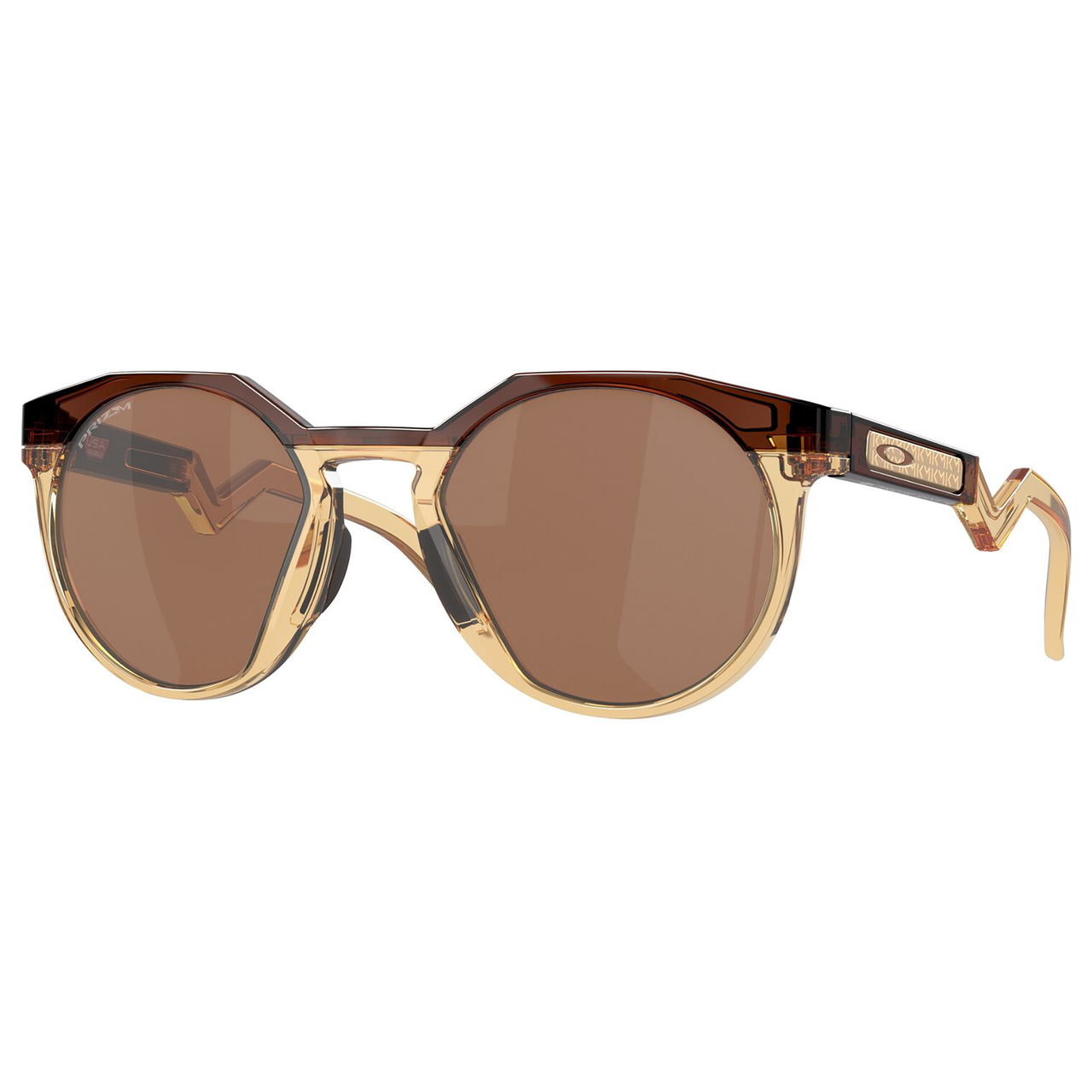Oakley HSTN Sunglasses (KM Dark Amber/Light Curry) Prizm Tungsten Lens