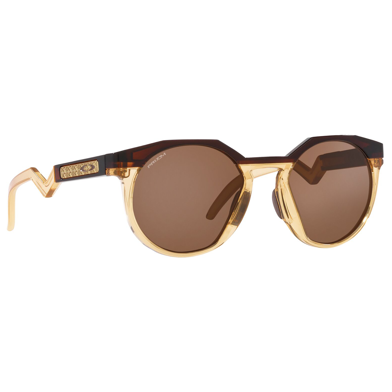 Oakley HSTN Sunglasses (KM Dark Amber/Light Curry) Prizm Tungsten Lens