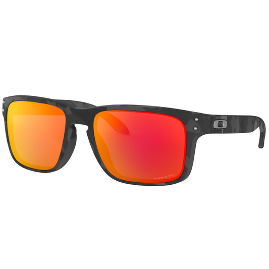 Oakley Holbrook Sunglasses (Black Camo) Prizm Ruby Lens