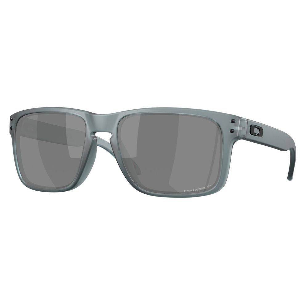 Oakley Oakley Holbrook Sunglasses Matte Crystal Blabk / Prizm Black Polar - Front View
