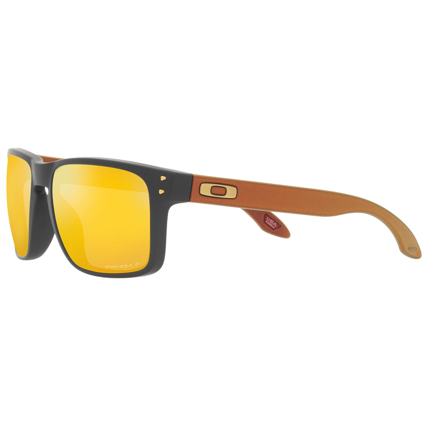 Oakley Holbrook Sunglasses (Matte Carbon) Prizm 24K Polarized Lens