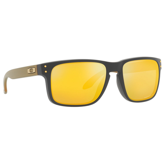 Oakley Holbrook Sunglasses (Matte Carbon) Prizm 24K Polarized Lens