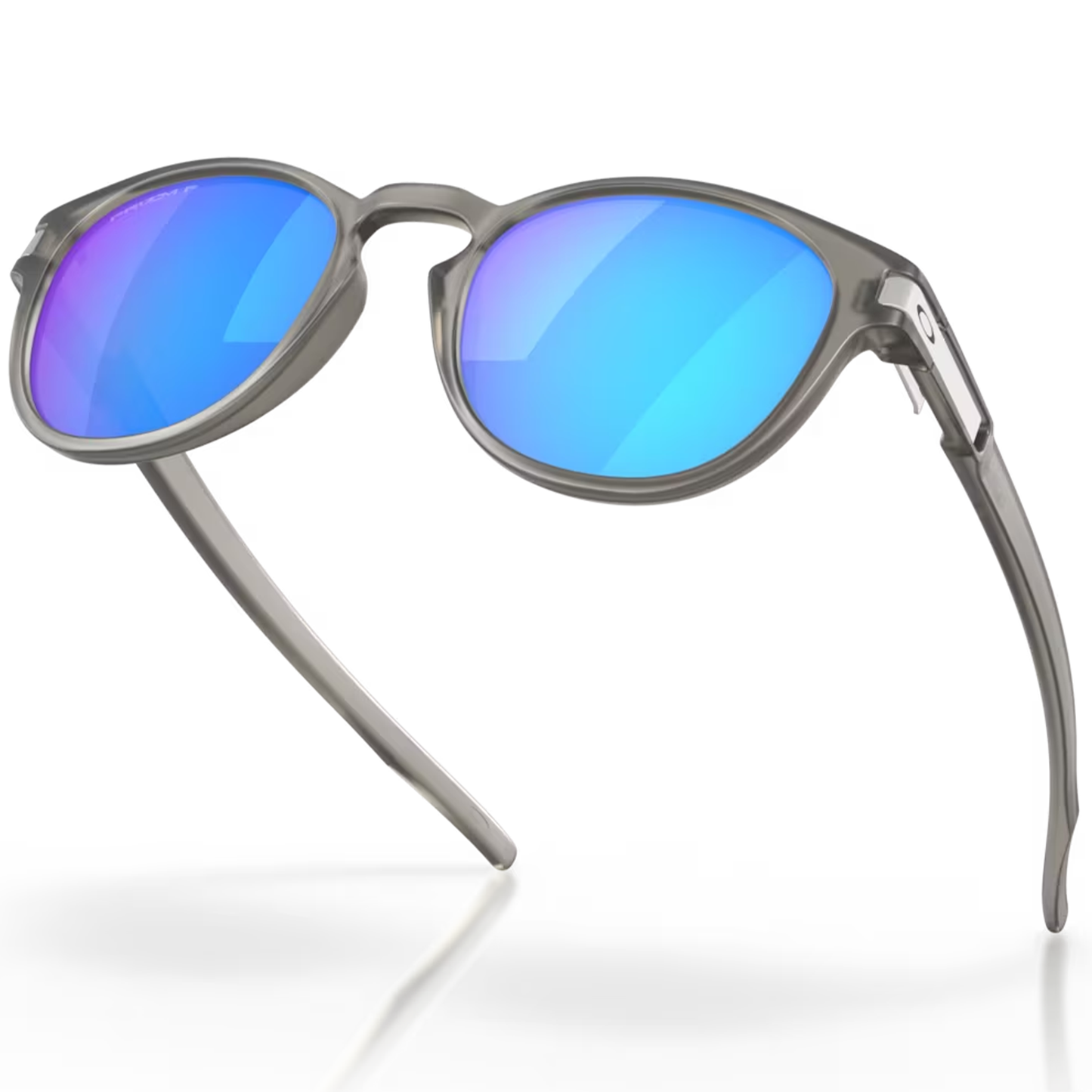 Oakley Latch Sunglasses (Matte Grey Ink) Prizm Sapphire Polarized Lens