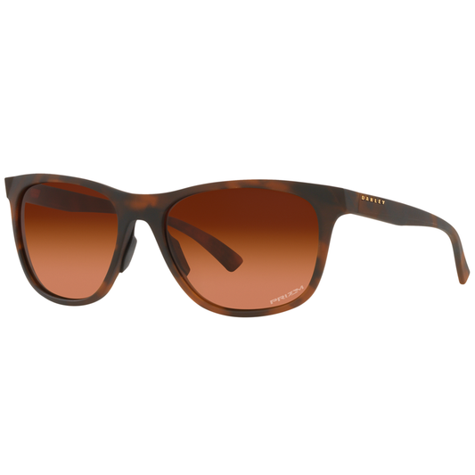 Oakley Leadline Sunglasses (Matte Brown Tortoise) Prizm Brown Gradient Lens