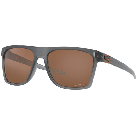 Oakley Leffingwell Sunglasses (Matte Grey Smoke) Prizm Tungsten Lens