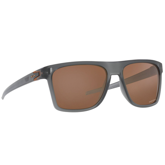 Oakley Leffingwell Sunglasses (Matte Grey Smoke) Prizm Tungsten Lens