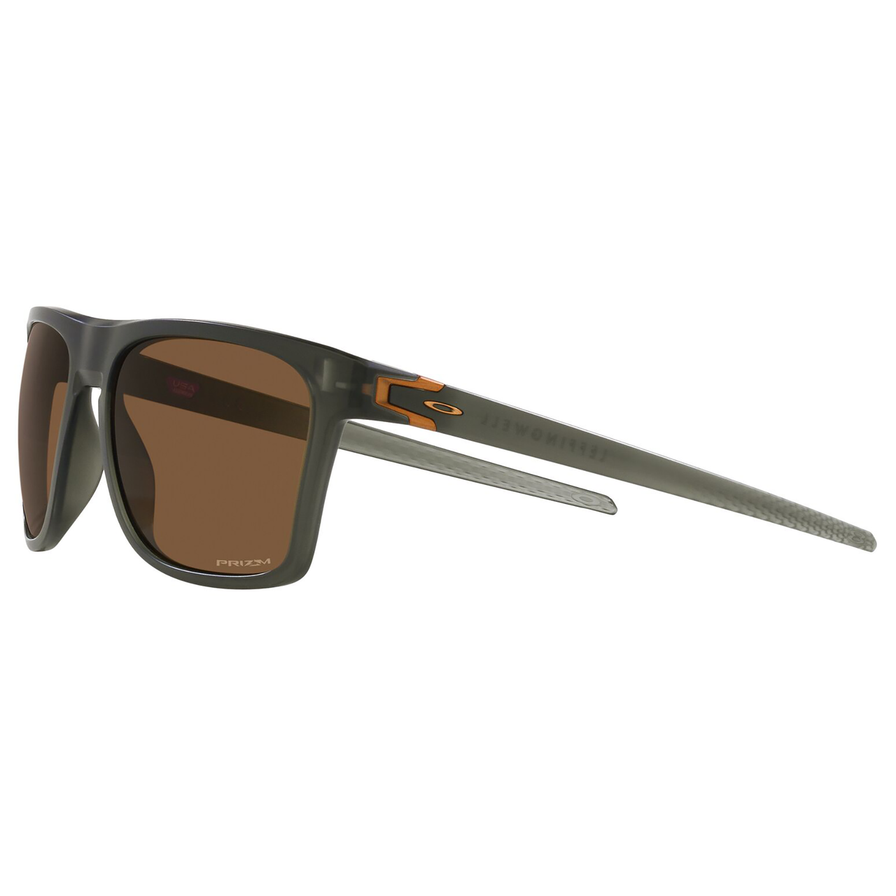 Oakley Leffingwell Sunglasses (Matte Olive Ink) Prizm Bronze Lens