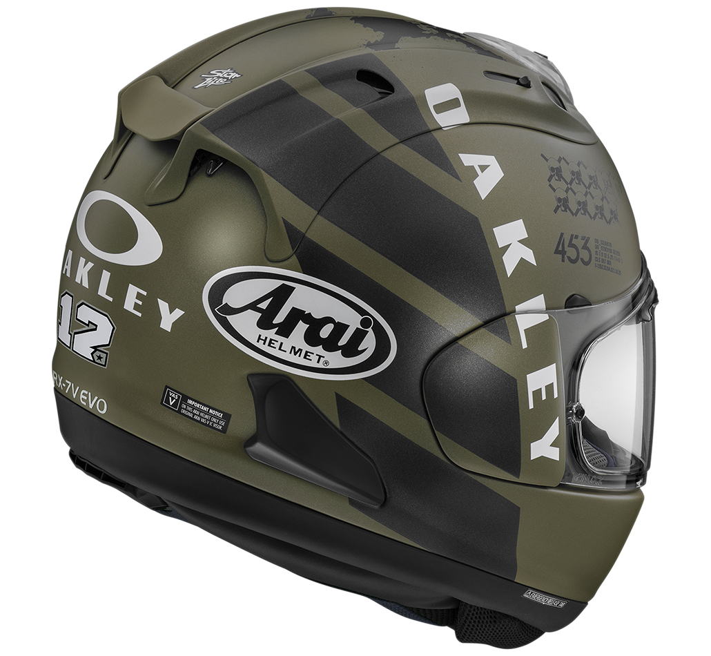 Arai RX-7V Evo Maverick Mugello Oakley 2023 Replica