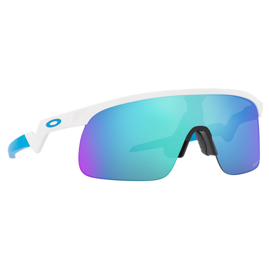 Oakley Resistor Youth Sunglasses (Polished White) Prizm Sapphire Lens