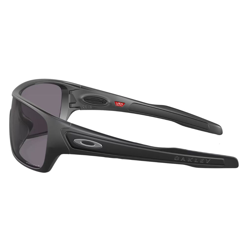 Oakley Turbine Rotor Sunglasses, Matte Black / Prizm Grey Polarized Lens