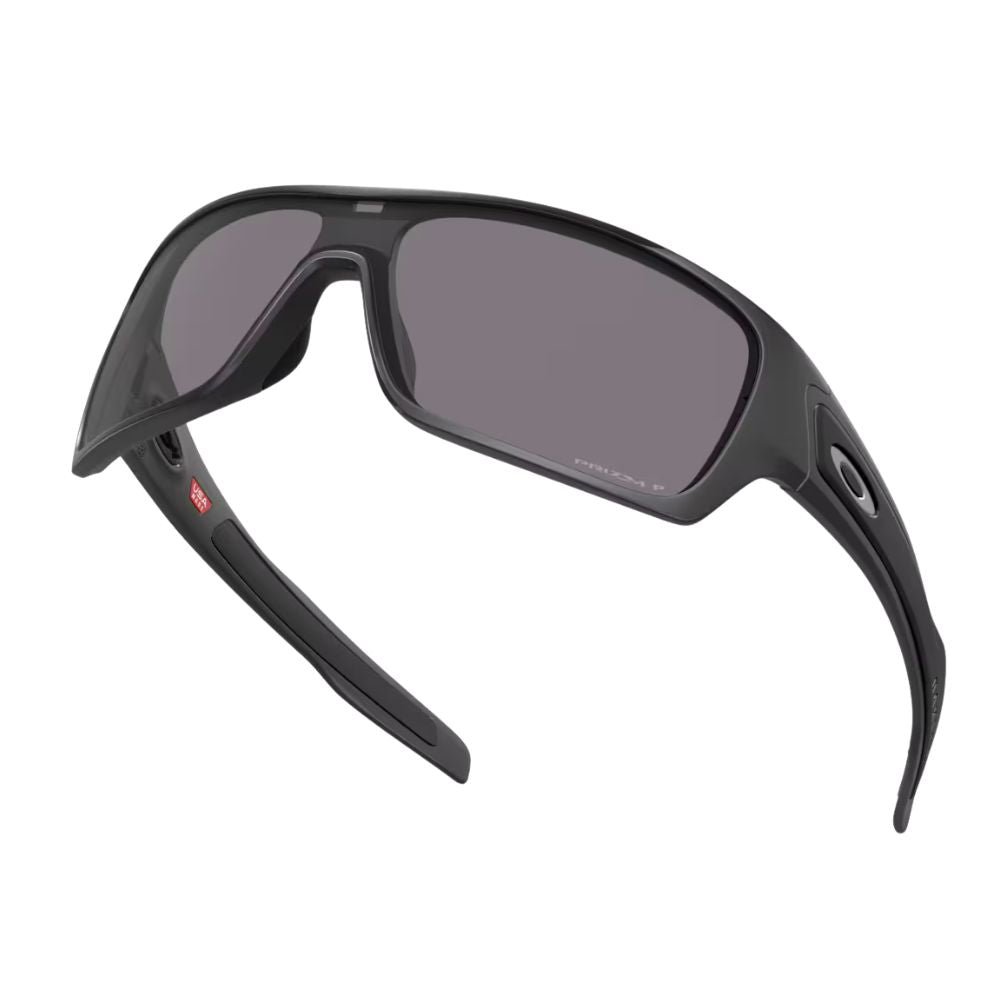 Oakley Turbine Rotor Sunglasses, Matte Black / Prizm Grey Polarized Lens