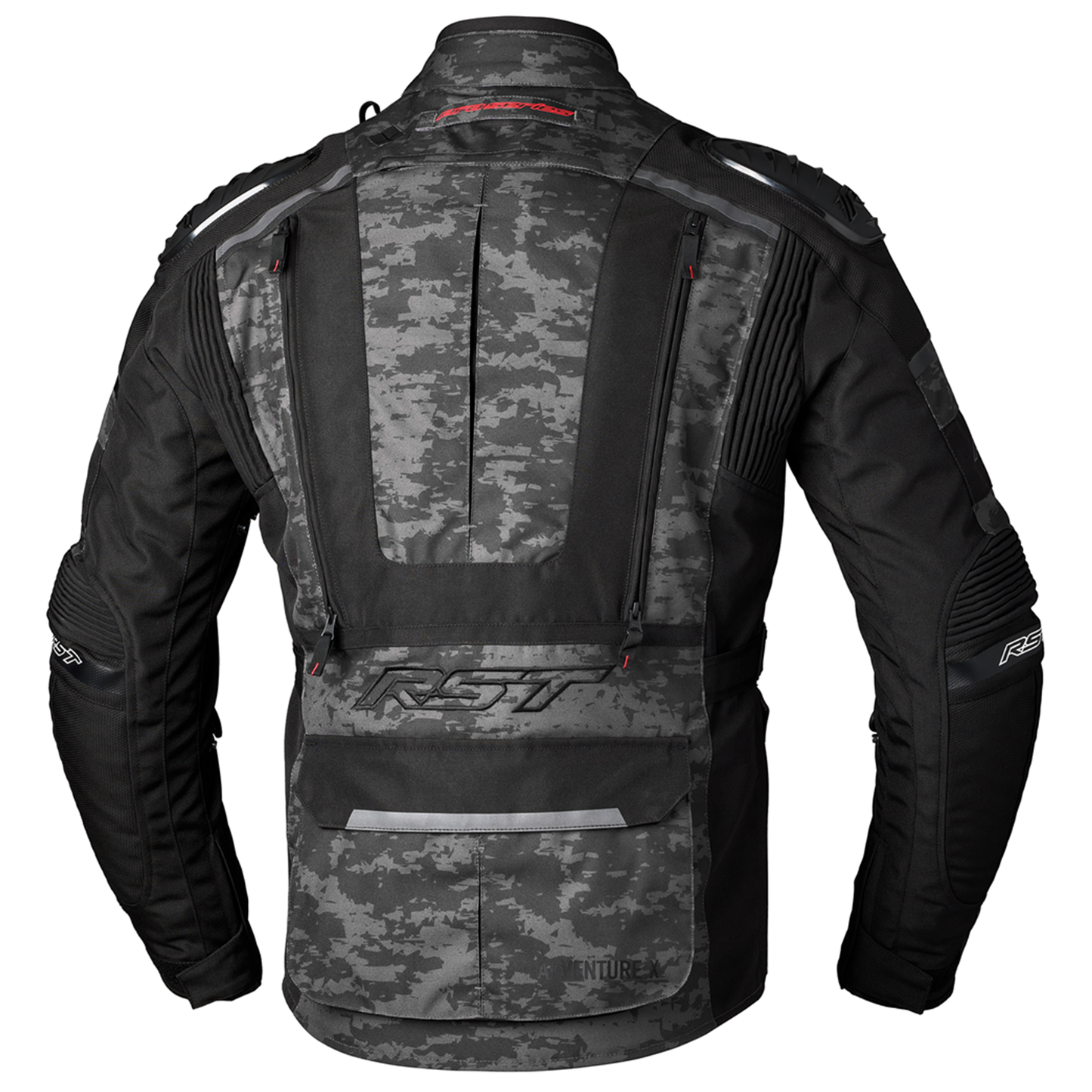 RST Adventure-X CE Men's Textile Jacket - Grey Camo (2409)