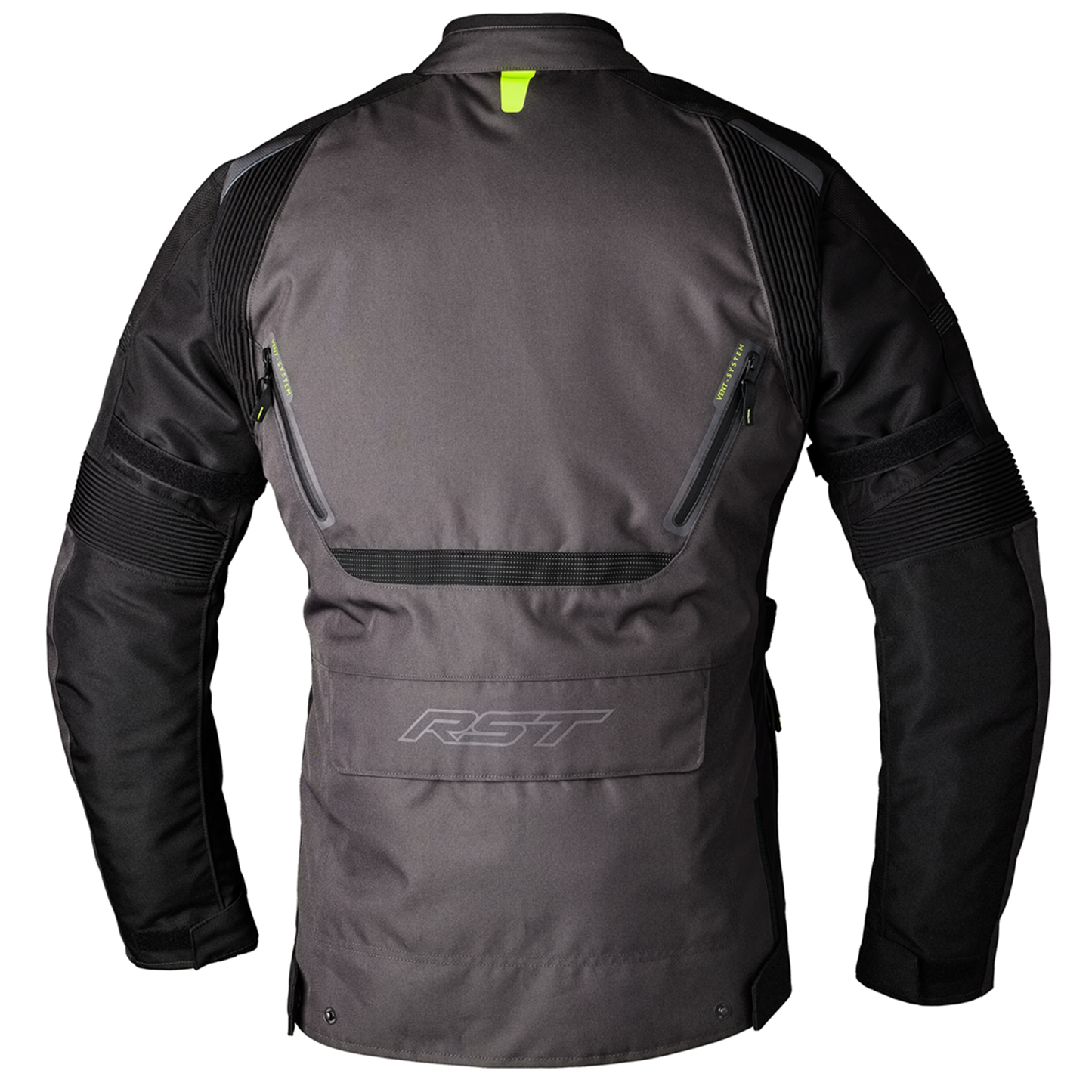 RST Endurance Men's Textile Jacket - Graphite/Flo Yellow