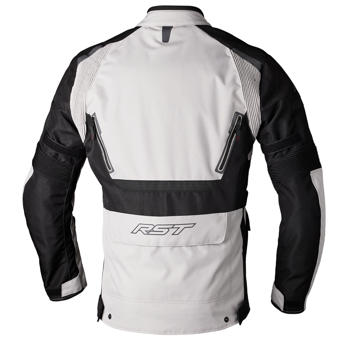 RST RST Endurance Men's Textile Jacket - Silver/Black - Side View