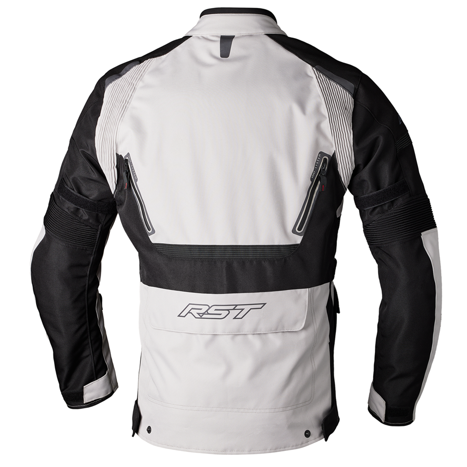 RST RST Endurance Men's Textile Jacket - Silver/Black - Side View