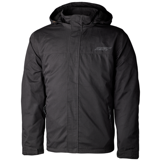 RST Loadout Full Zip Men's Textile Hoodie (CE) - Black