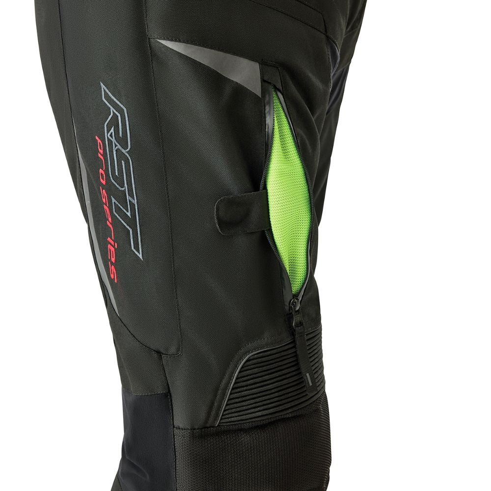 RST RST Pro Series Paragon D30 Mens Textile Pants Black / Black - View 6