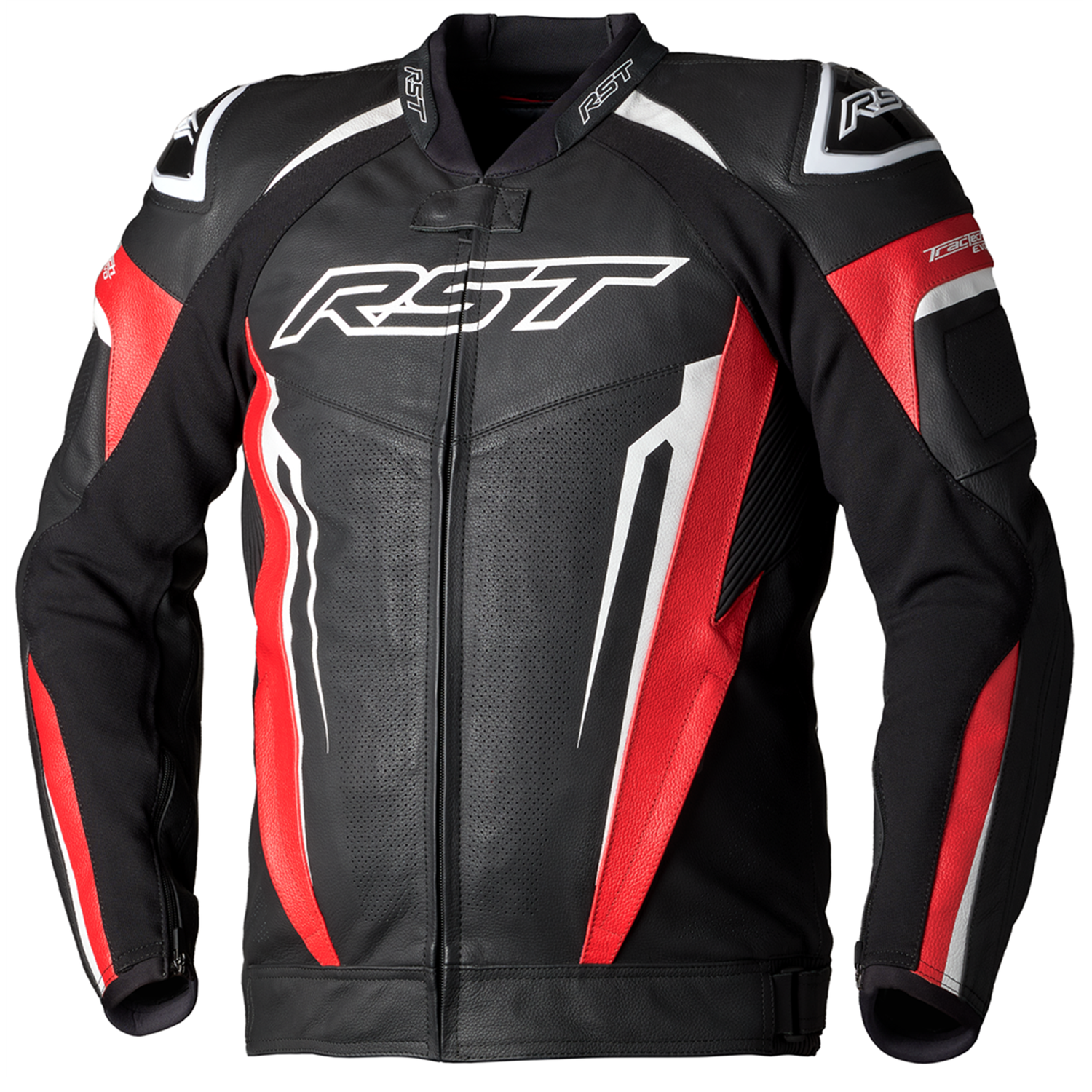 RST Tractech Evo (CE) Leather Motorcycle Jacket Black