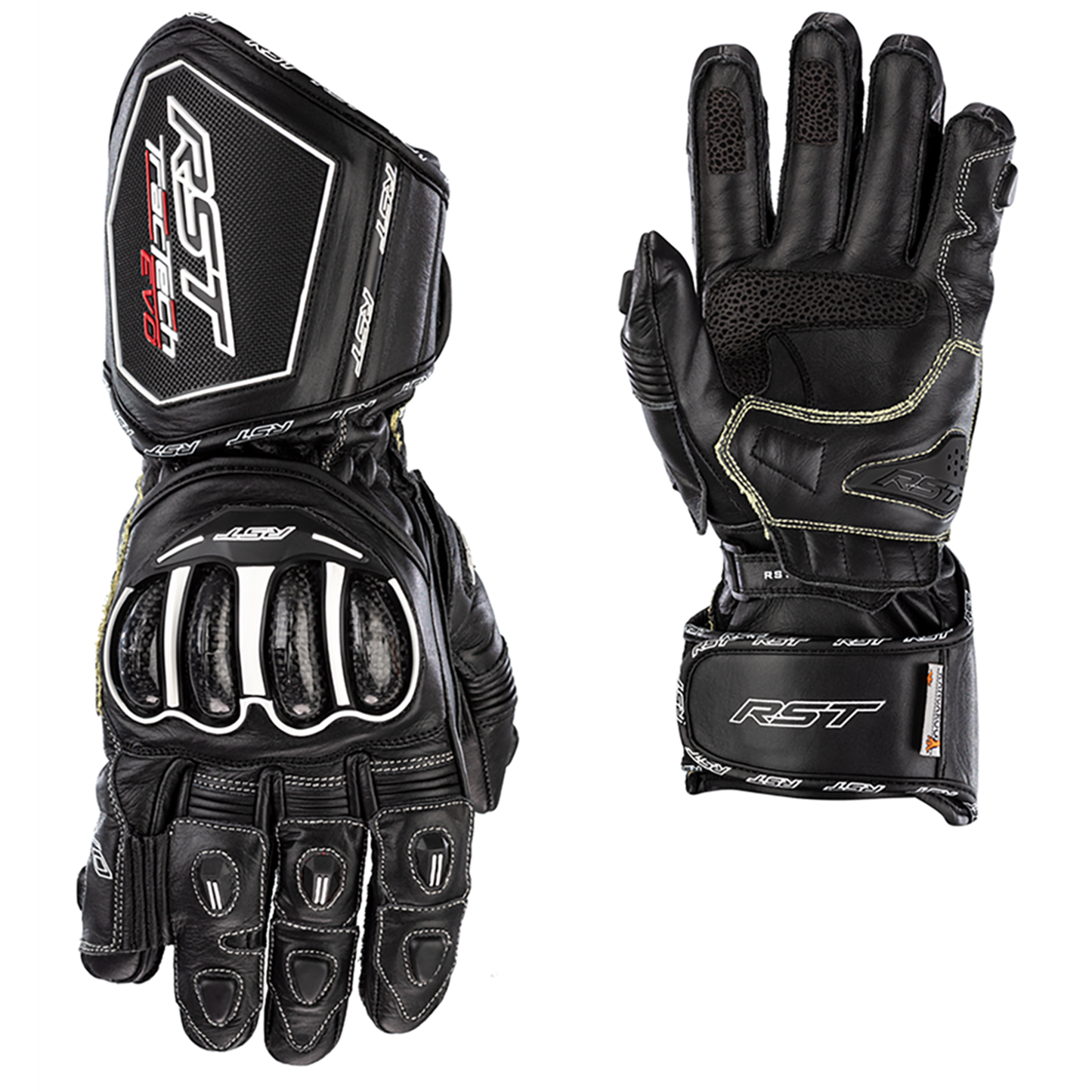 RST Tractech Evo 4 Ladies Gloves (CE) - Black