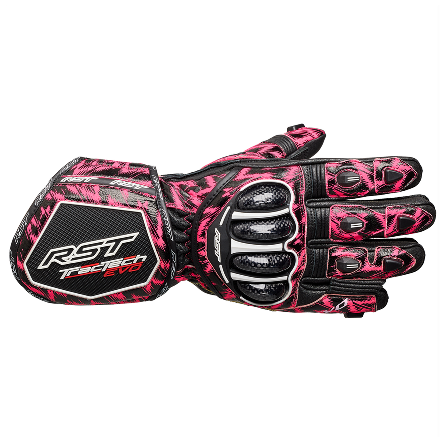 Pink Rst Gear RST Tractech Evo 4 (CE) Gloves - Dazzle Pink – Gear Change Online