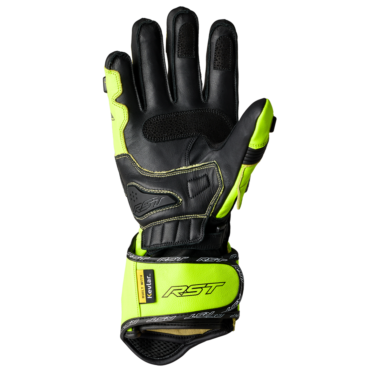 RST Tractech Evo 4 (CE) Gloves - Neon Yellow/Black