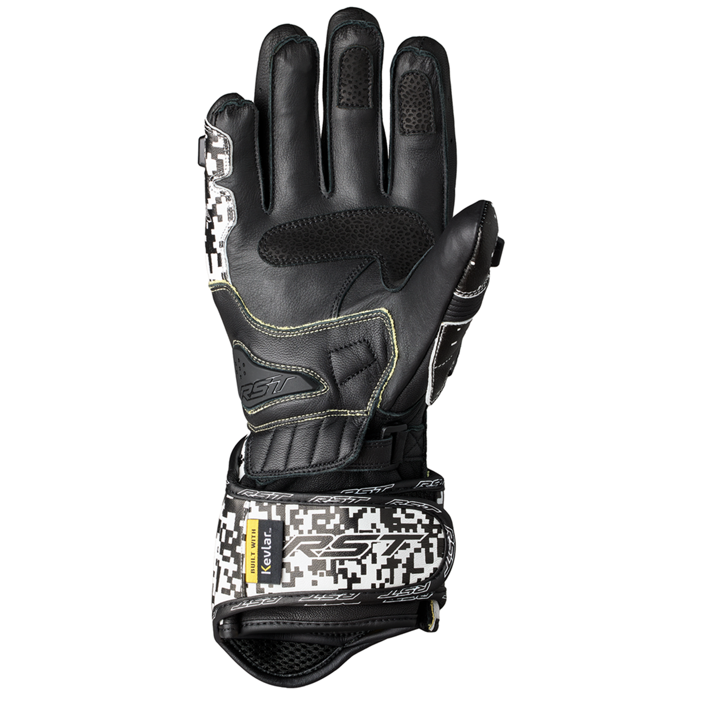 RST Tractech Evo 4 (CE) Gloves - White/Black