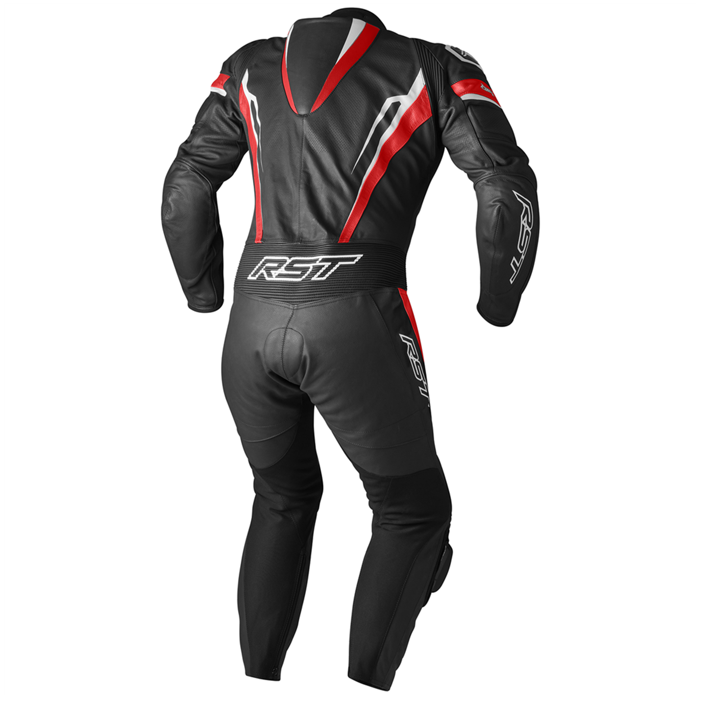 RST Tractech Evo 5 One Piece Leather Suit (CE) - Red/Black/White