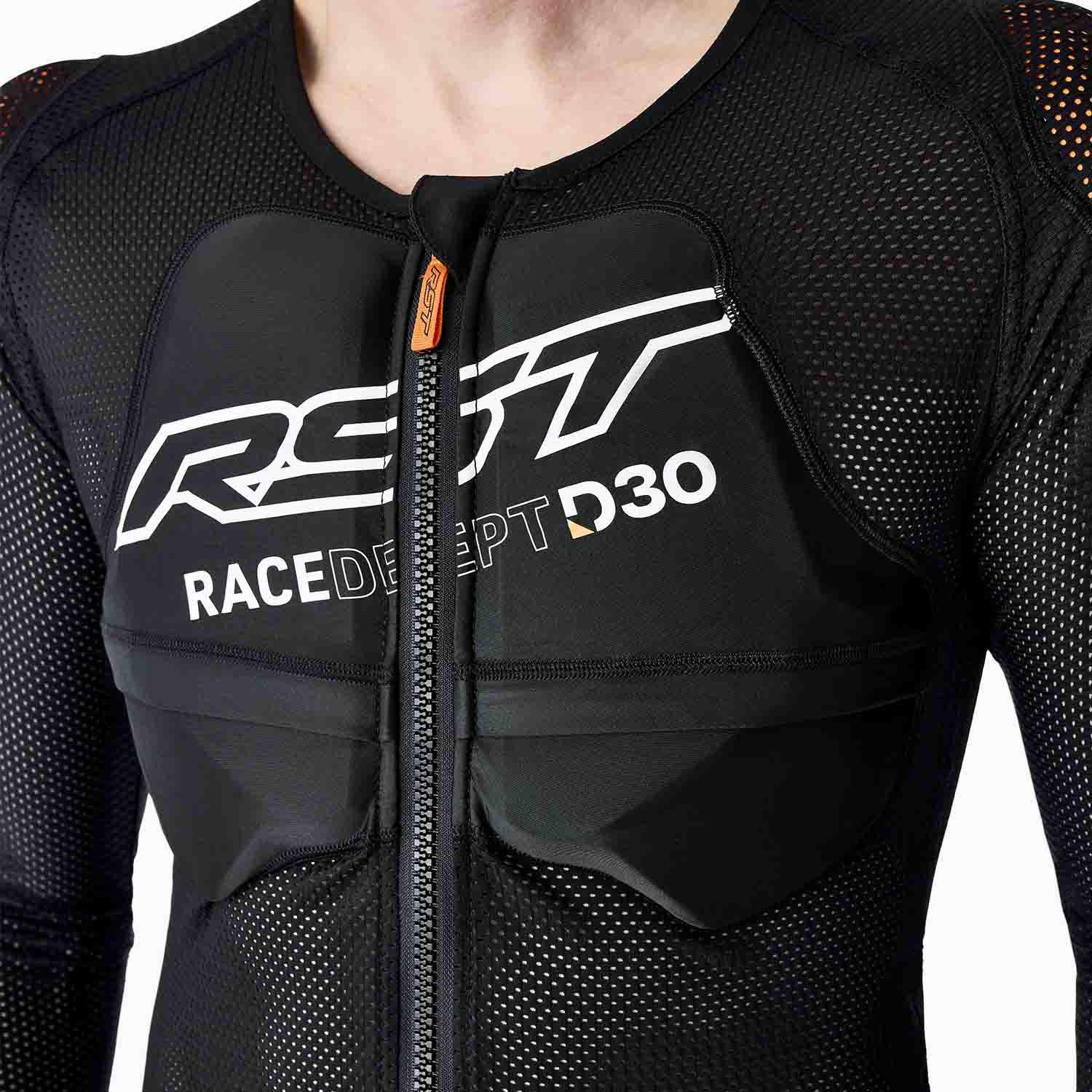 RST RST Race Dept D3O Armour Shirt Black - Front View