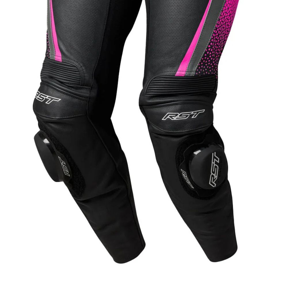 RST RST Tractech Evo D30 Leather Suit Pink - Side View