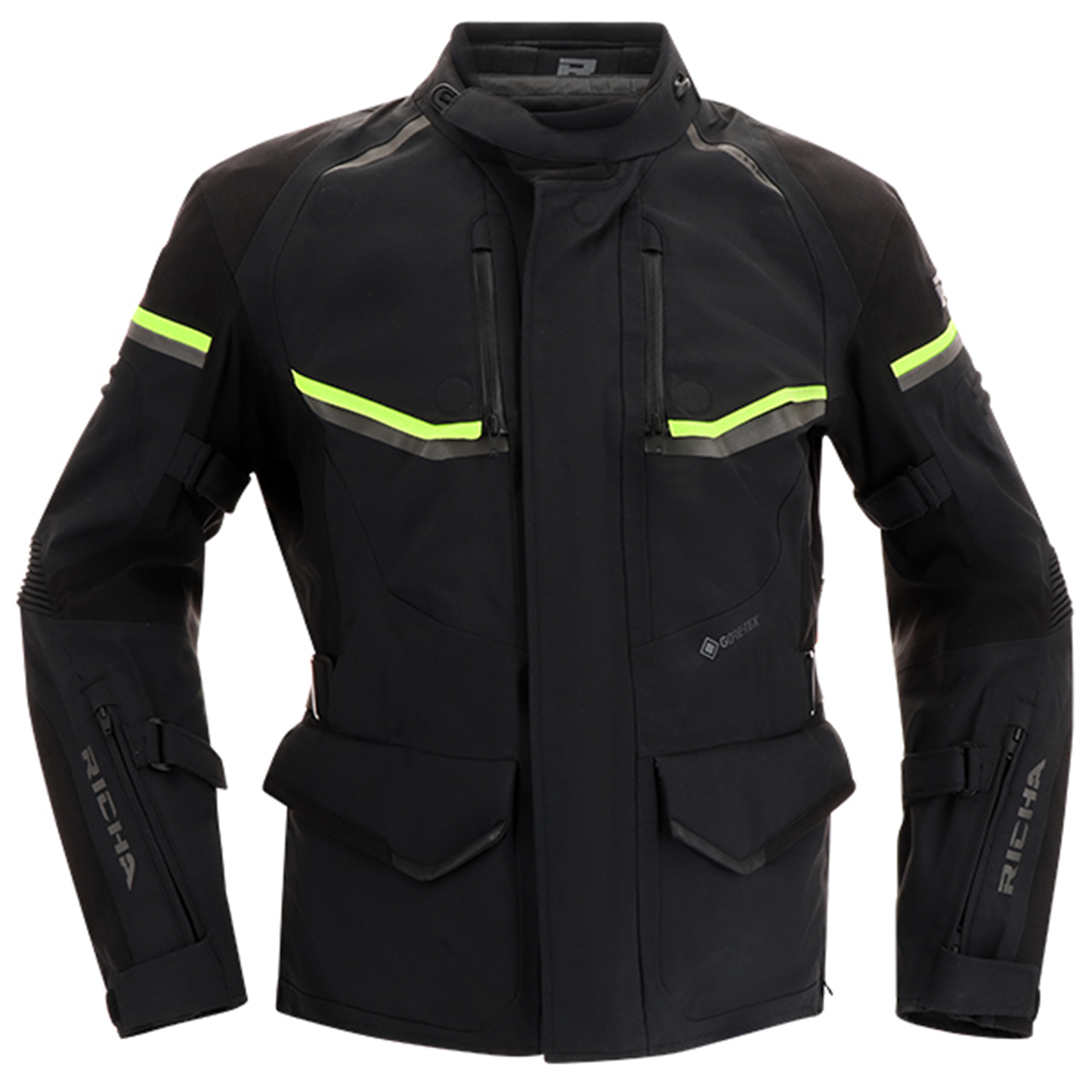 Richa Atlantic 2 Goretex Jacket - Black/Yellow