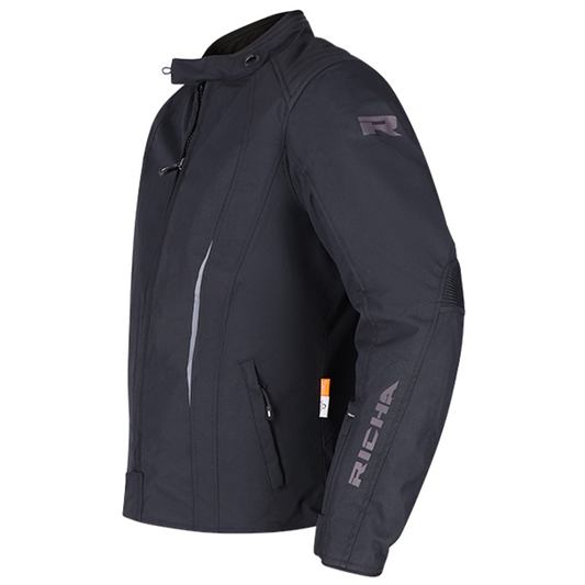 Richa Chloe 2 Ladies Textile Jacket - Black