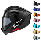 Alpinestars S-R7 Solid Gloss Black Helmet