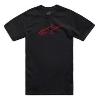 Alpinestars Ageless Shadow CSF T-Shirt- Black/Red