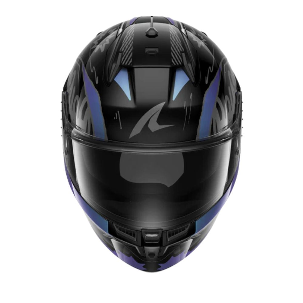 Shark SHARK D-SKWAL 3 STREETRUSH Black/Green/Pearl - Side View
