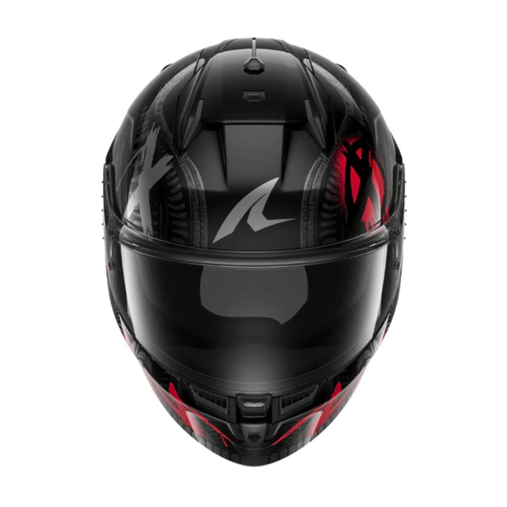Shark SHARK D-SKWAL 3 SHIEVER Black / Anthracite / Red - Side View