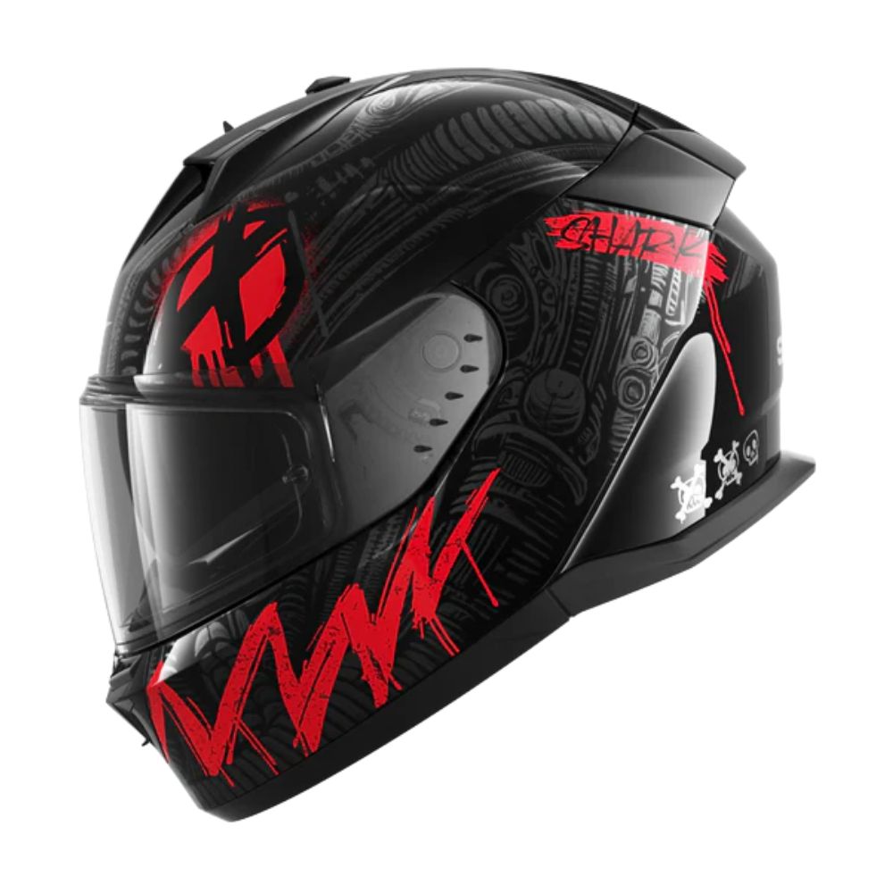Shark SHARK D-SKWAL 3 SHIEVER Black / Anthracite / Red - Interior View