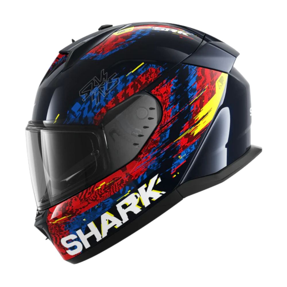Shark SHARK D-SKWAL 3 SPEED-VIB Blue / Red / Blue - Rear View