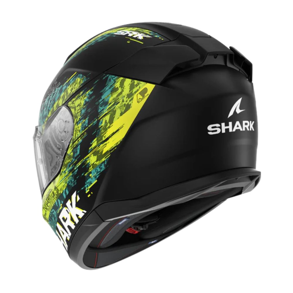 Shark SHARK D-SKWAL 3 SPEED-VIB Matt Black / Green / Blue - Detail View