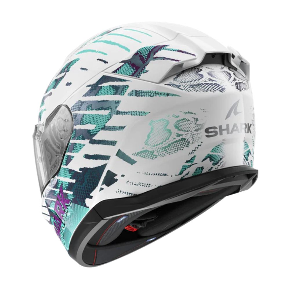SHARK D-SKWAL 3 REPTAIA White / Pearl / White 4