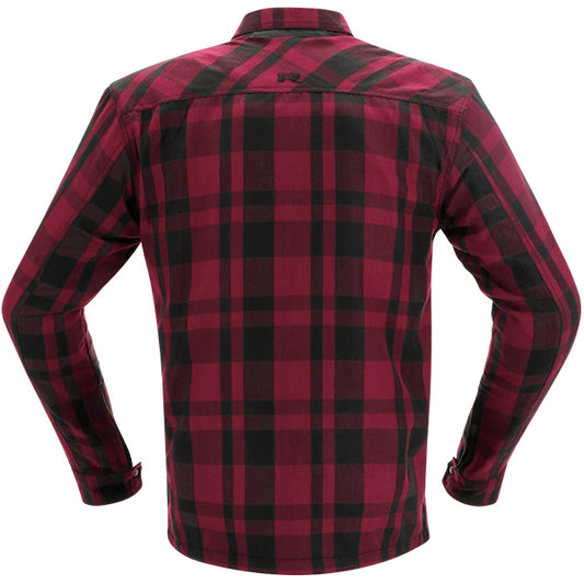 RICHA FOREST SHIRT BLACK/BURGUNDY