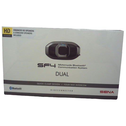 Sena SF4-02D Motorcycle Bluetooth Comm System Dual Pack