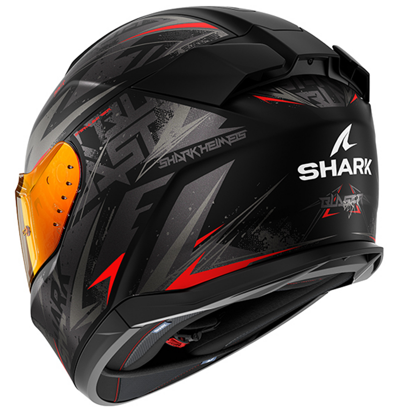Shark Shark D-Skwal 3 - Blast-R Mat KAR - Rear View
