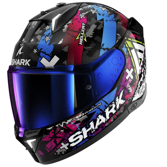 Shark Skwal i3 - Hellcat KUB - Includes Iridium Visor