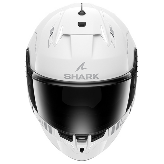 Shark Skwal i3 - Blank SP Gloss White/Silver WSA