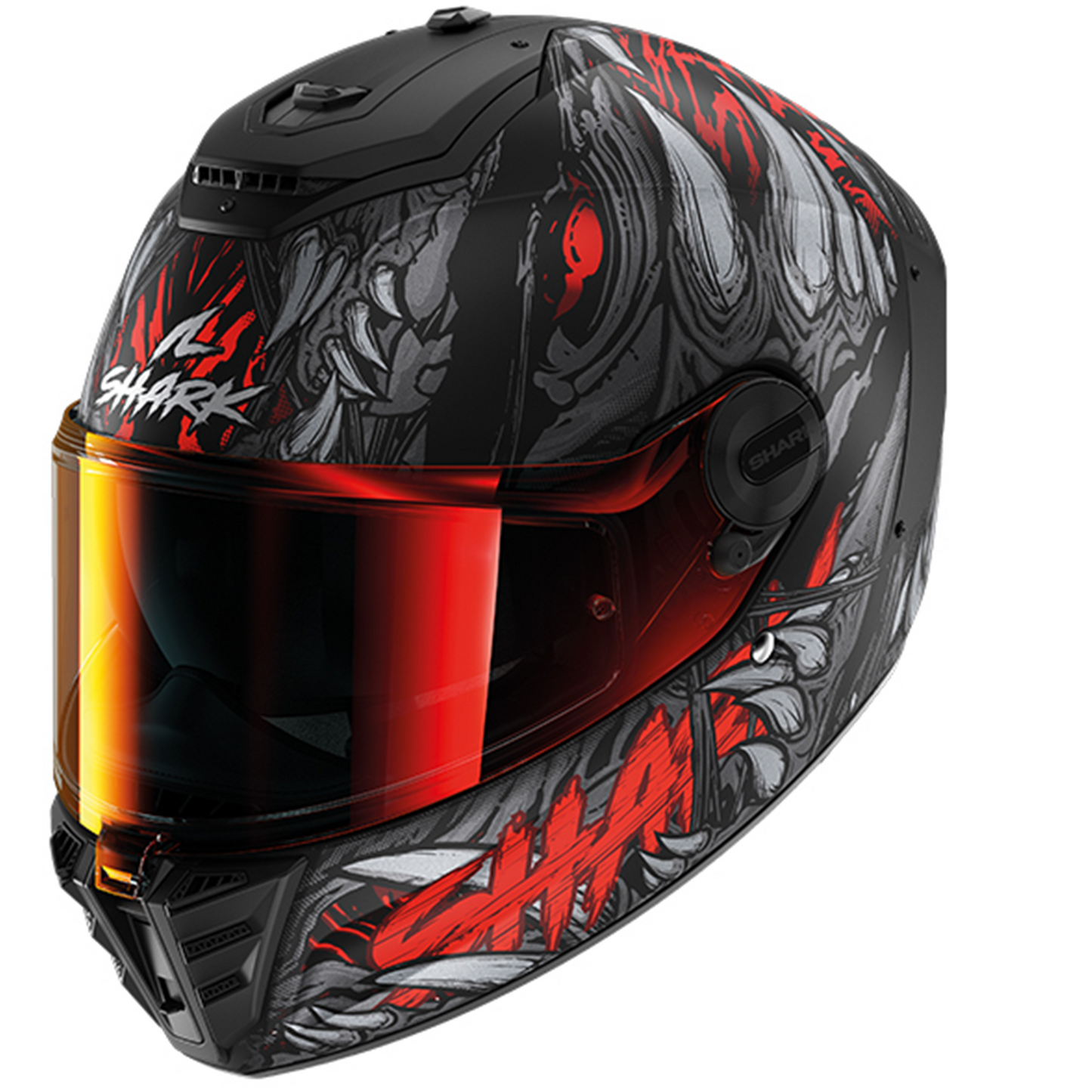 Shark Spartan RS - Shaytan Matt KRA - Free Dark Visor