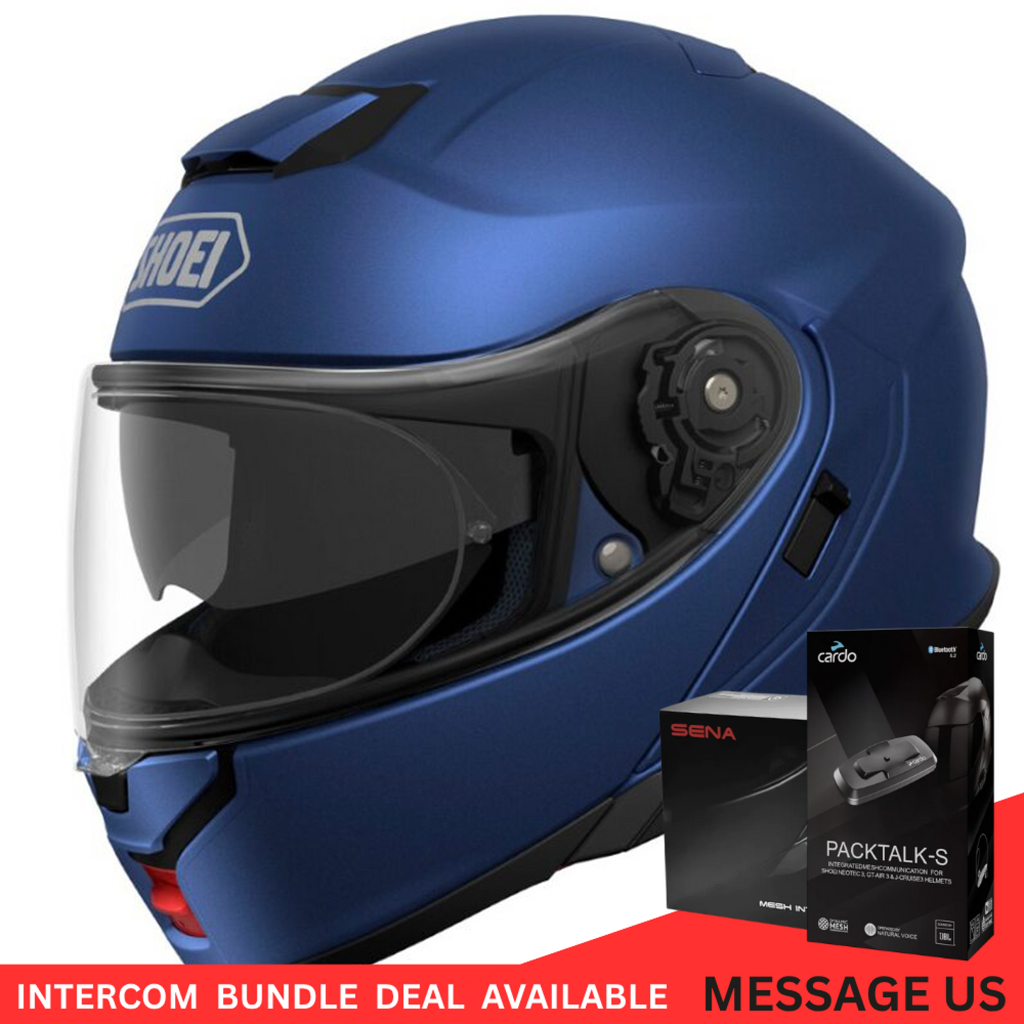 Shoei Neotec 3 - Matt Blue Metallic