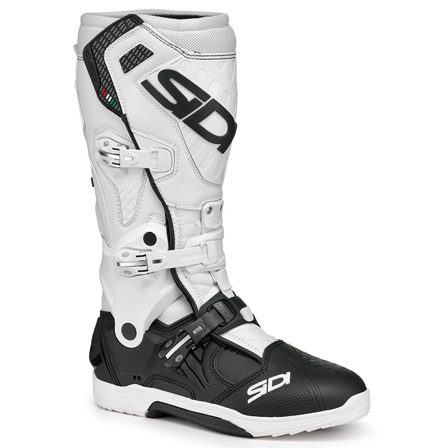 Sidi Sidi Crossair Boots (CE) - Black/White - Front View