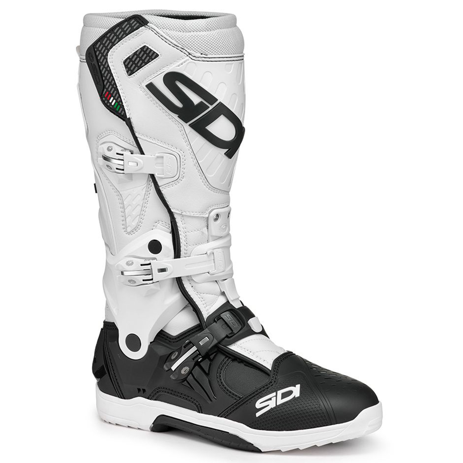 Sidi Sidi Crossair Boots (CE) - Black/White - Front View