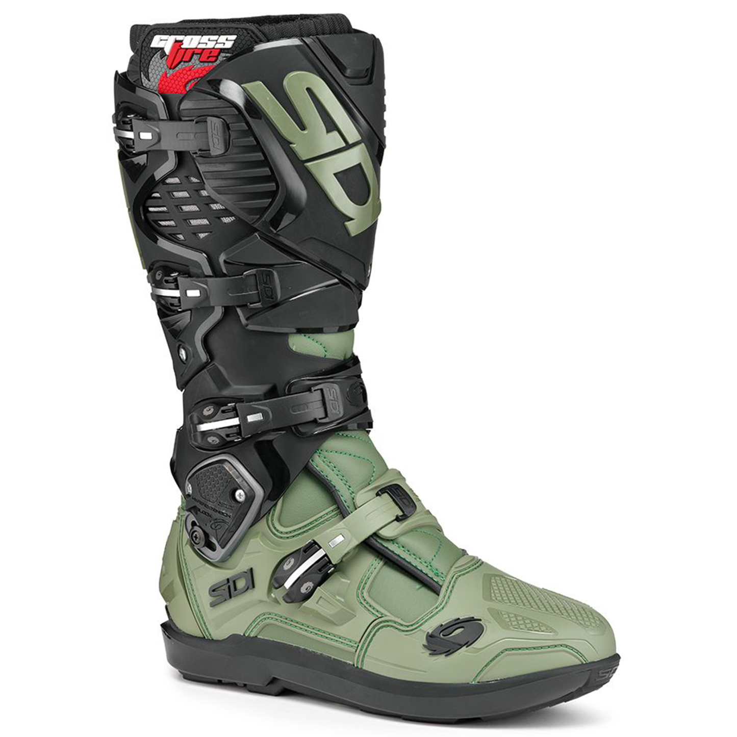 Sidi Crossfire 3 SRS - Army/Black