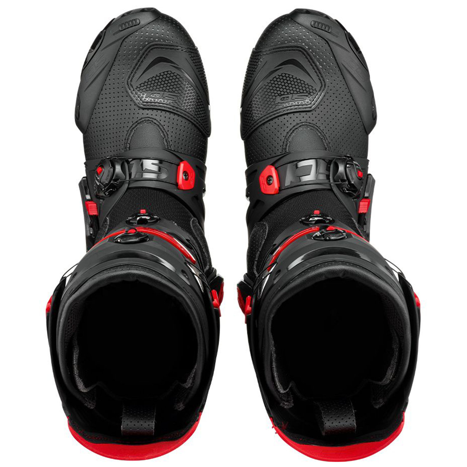 Sidi Rex Air (2024) Black/Red CE Motorcycle Boots | Gearchange Sidi Rex Air (2024) Black/Red CE Motorcycle Boots | Gearchange